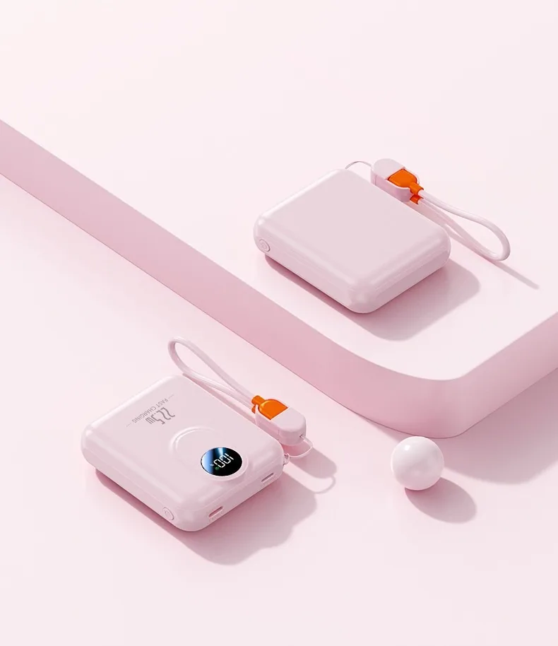 10000mAh Magnetic Wireless Power Bank with Digital Display TU-Y389 thumbnail 3