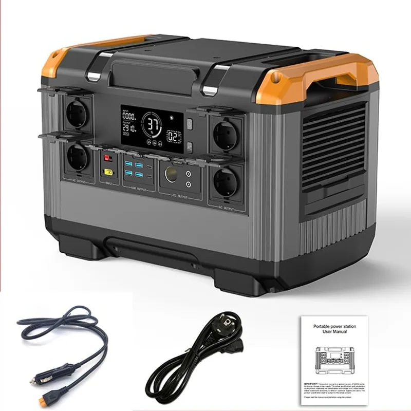 2400W Portable Power Station 4 plug thumbnail 5