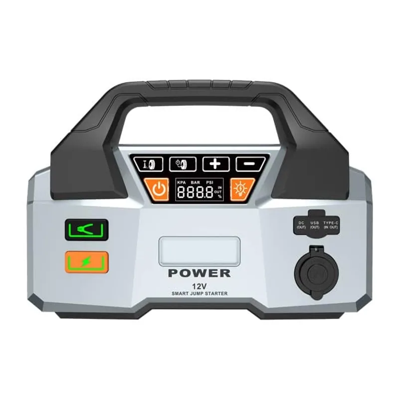 Jump starter with tire inflator for SUVs and trucks TA-014