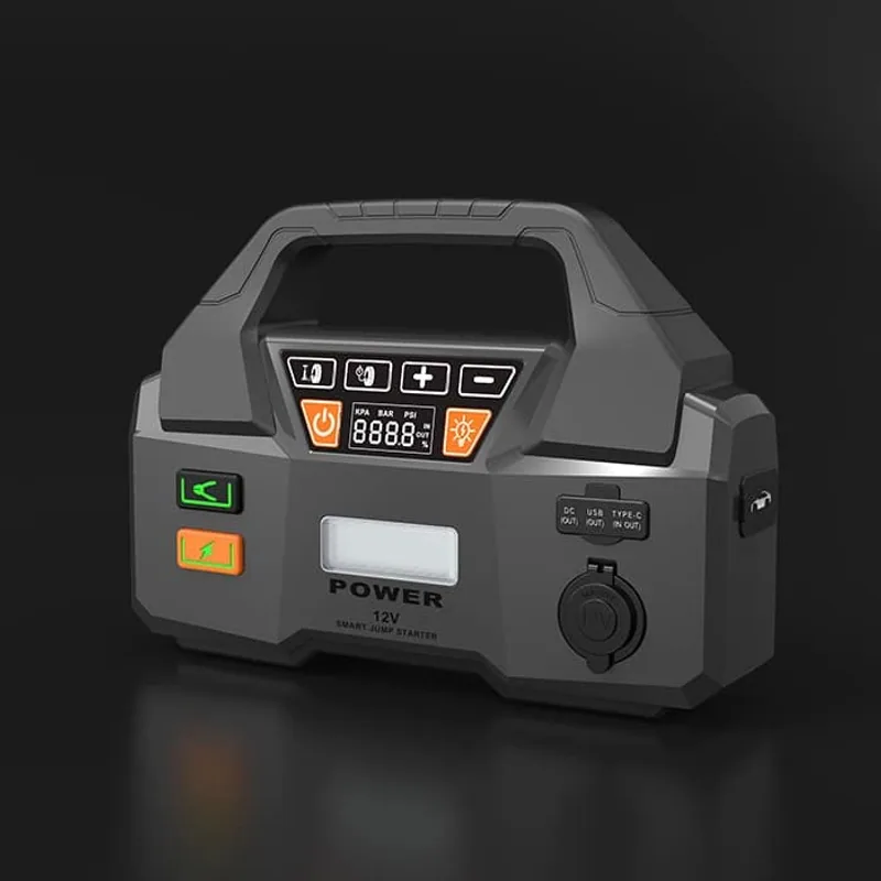 Jump starter with tire inflator for SUVs and trucks TA-014 thumbnail 4
